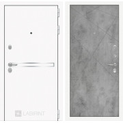 Входная дверь Лайн WHITE 24 - Бетон светлый