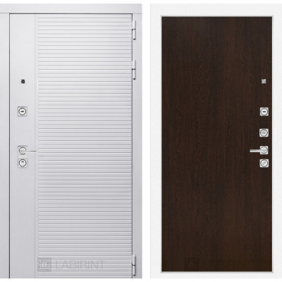 Входная дверь PIANO WHITE 05 - Венге купить в Москве Входная дверь PIANO WHITE 05 - Венге