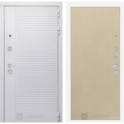 Входная дверь PIANO WHITE 05 - Венге светлый купить в Москве Входная дверь PIANO WHITE 05 - Венге светлый