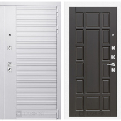 Входная дверь PIANO WHITE 12 - Венге купить в Москве Входная дверь PIANO WHITE 12 - Венге